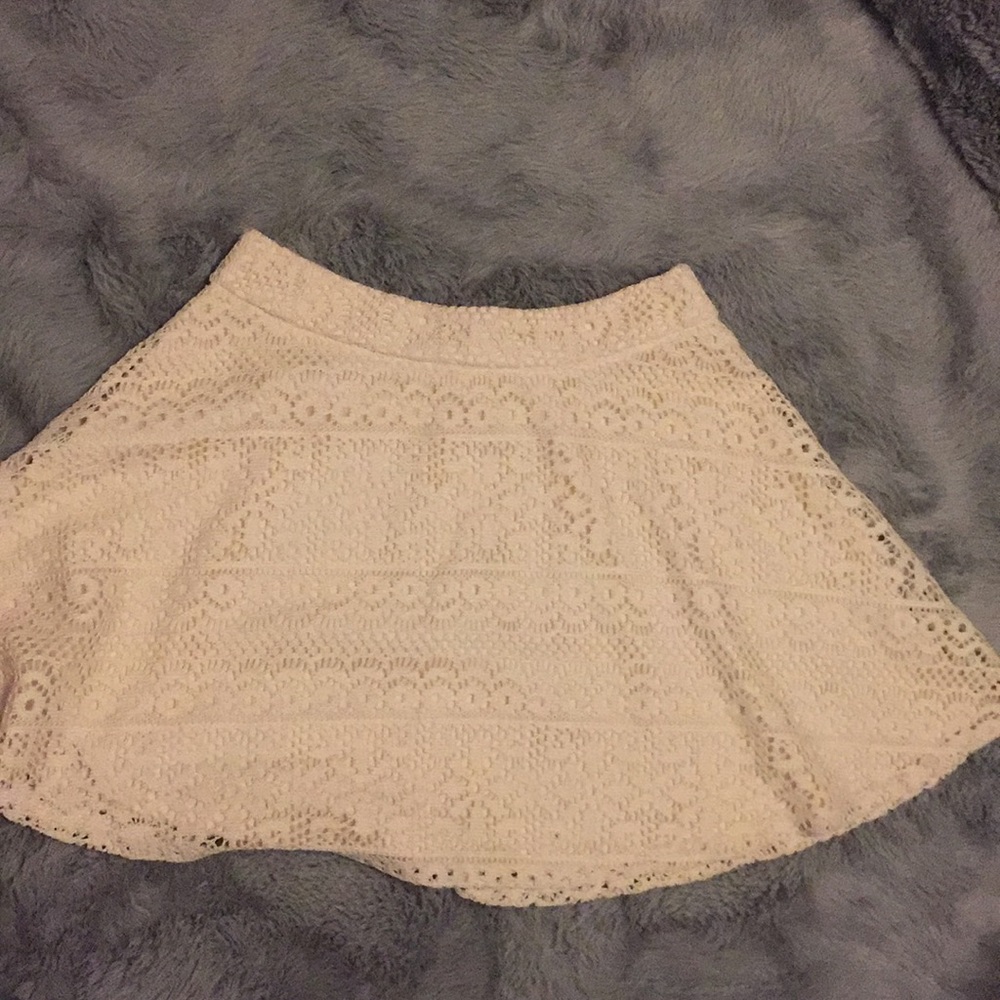 Lace skater skirt